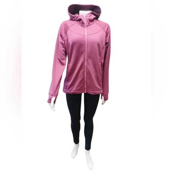 Patagonia EUC Pink Hooded L/S  Zip Up Jacket Size Medium - Picture 2 of 12